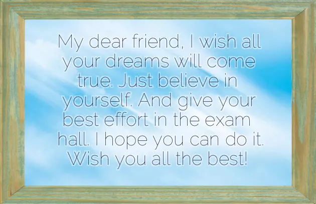 Good Luck Wishes For Sister