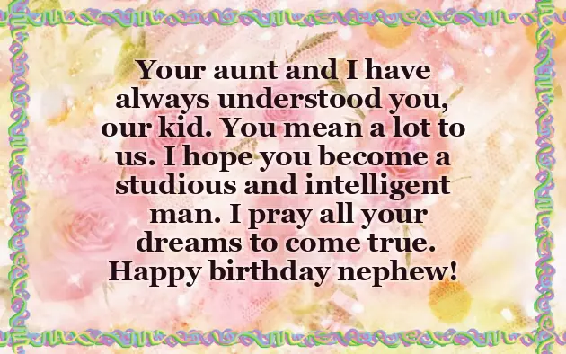 Birthday Wishes For Nephew From Uncle Birthday Wishes For Nephew From Uncle