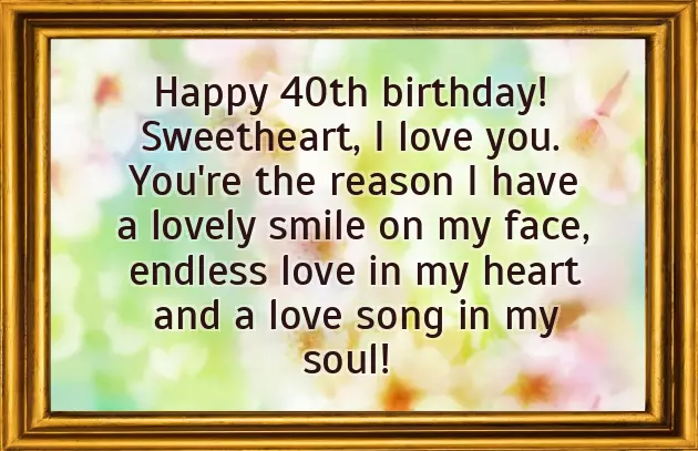 40 Birthday Wishes Funny