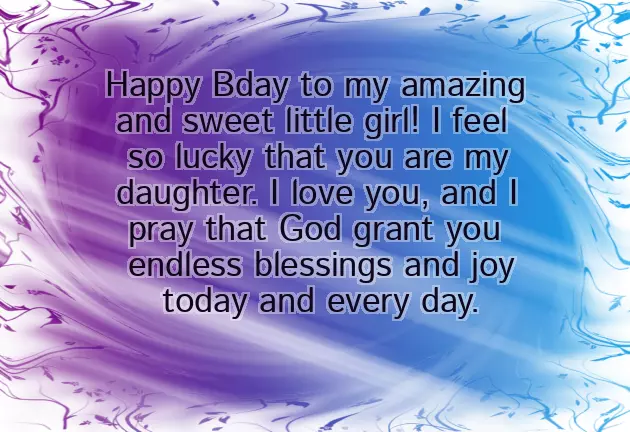 Birthday Wishes To 1 Year Old Daughter