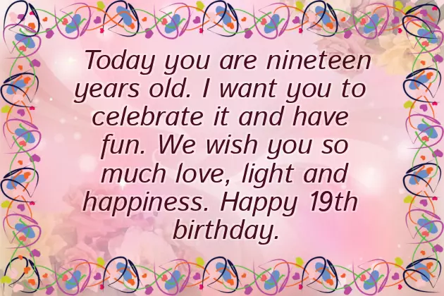 Son 19Th Birthday Wishes Son 19Th Birthday Wishes