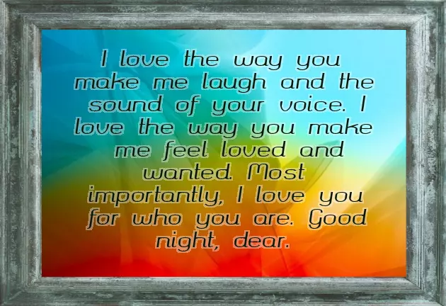 Sweet Goodnight Wish