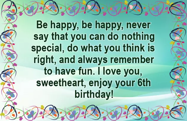 Birthday Wishes For Baby Boy 6Th Birthday Birthday Wishes For Baby Boy 6Th Birthday