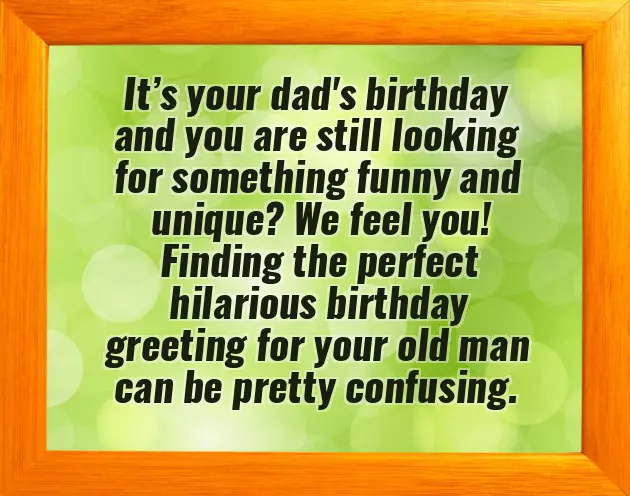 Happy Birthday Wishes From Daughter To Dad