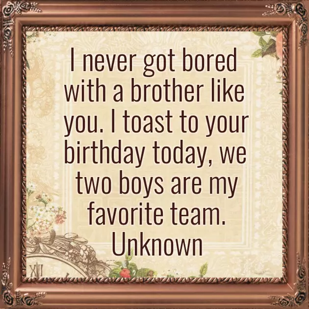 Little Brother Happy Birthday Wishes