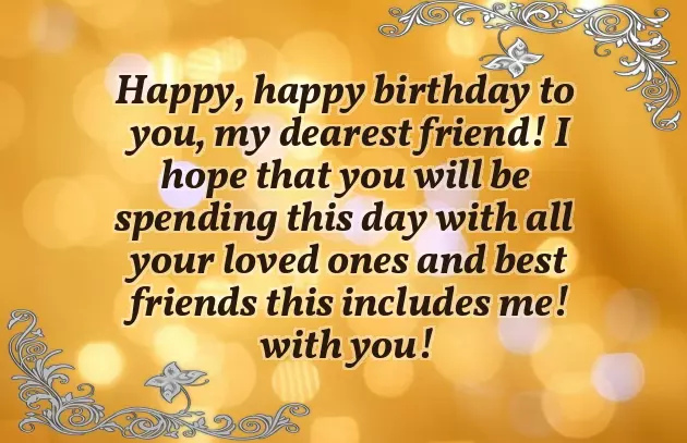 Wish Birthday Friend Girl