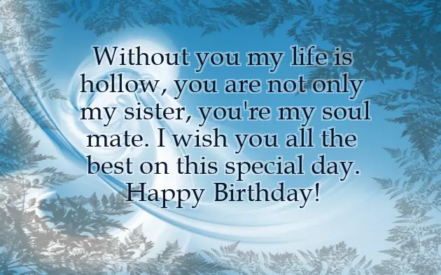 Unique Birthday Birthday Wishes For Sister