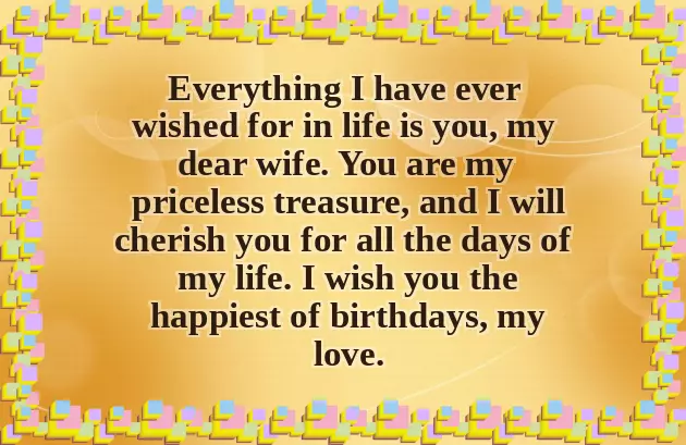 Birthday Wishes For Life Partner