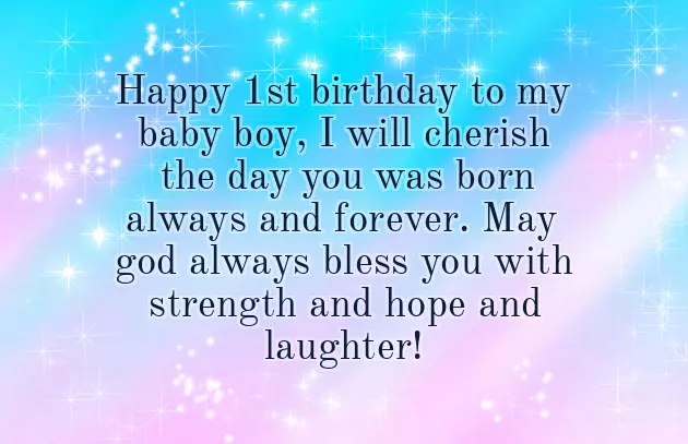 Birthday Wishes For One Year Baby Boy Birthday Wishes For One Year Baby Boy