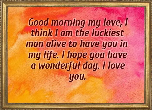Romantic Good Morning Message For Your Girlfriend
