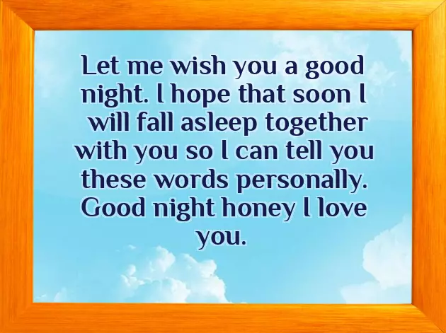 Warm Good Night Wishes