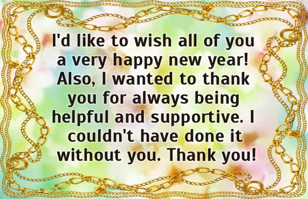 Happy New Year For Someone Special Happy New Year For Someone Special