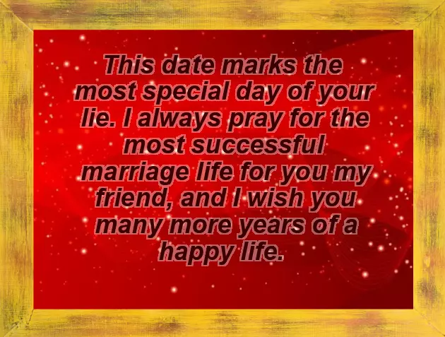 Simple Wedding Wishes For Friend