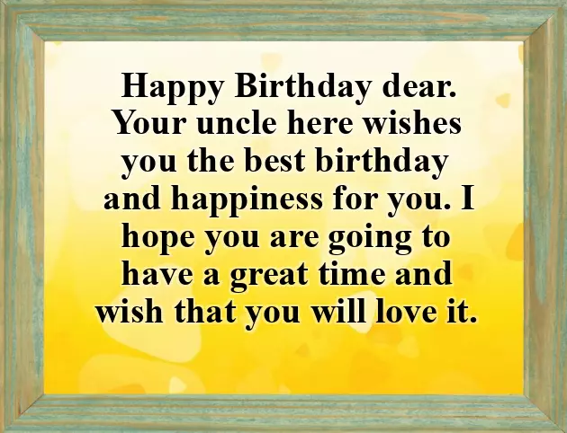 Birthday Greetings To My Nephew