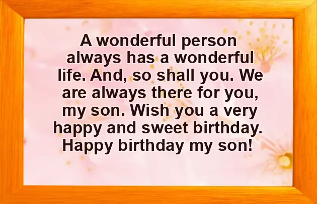 Happy Birthday To Younger Son