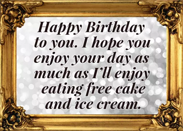 Funny Happy Birthday Words