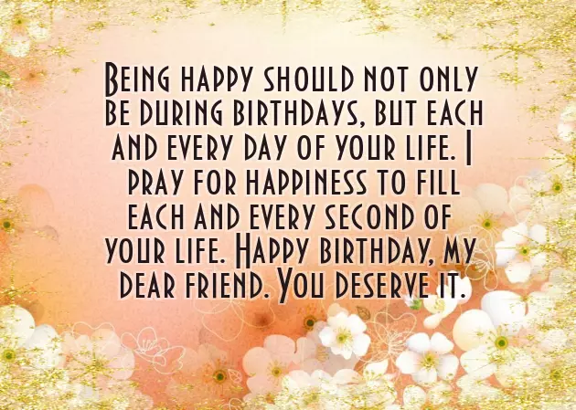 Birthday Wish For Good Friend