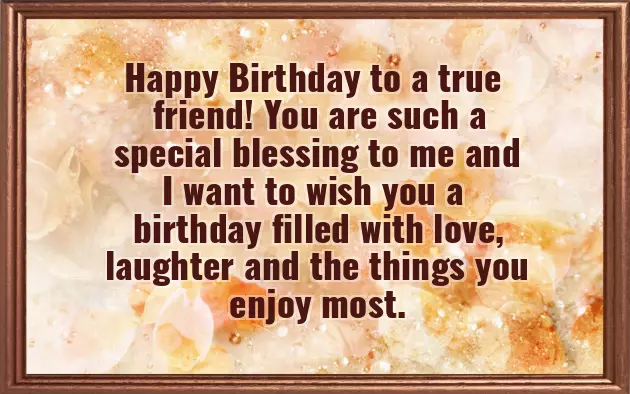 Birthday Wishes For Dear Friends