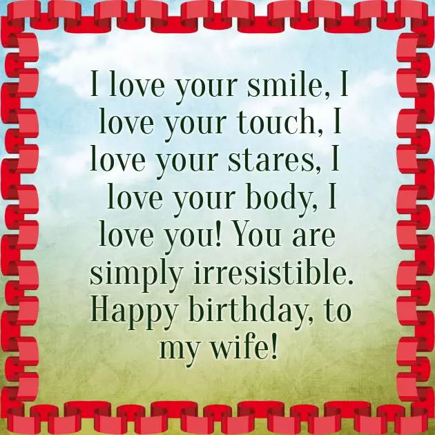 Happy Birthday Thought For Wife