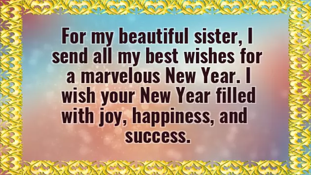 Lovely Happy New Year Wishes