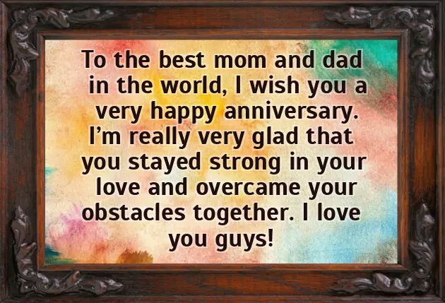 20Th Anniversary Wishes For Parents