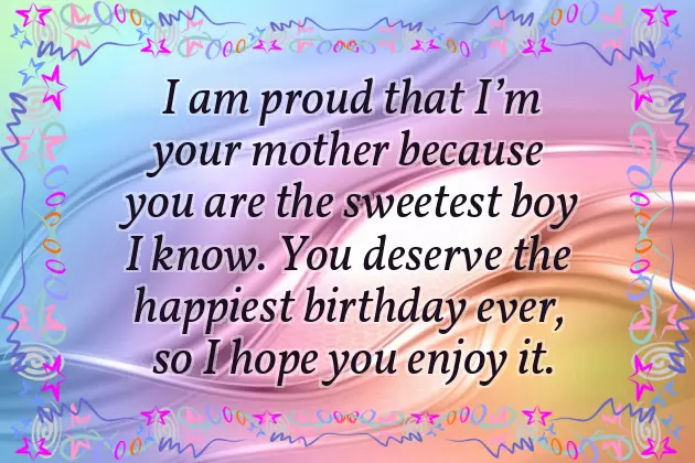 Happy Birthday Little Boy Quotes