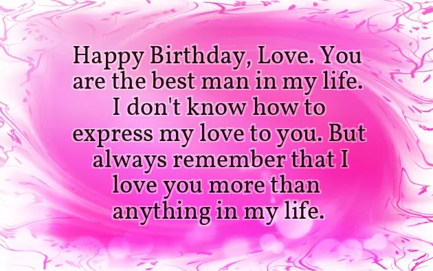 Quotes Happy Birthday For Boyfriend