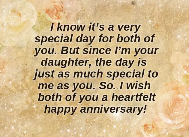 Happy Wedding Anniversary Dad