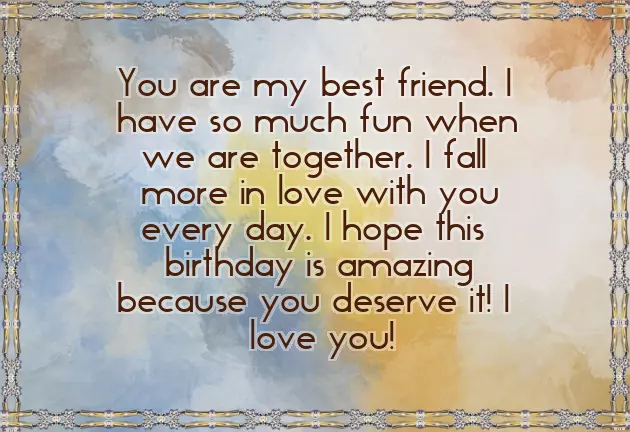 Cute Happy Birthday For Boyfriend Cute Happy Birthday For Boyfriend