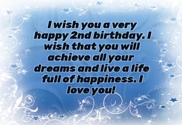 Birthday Wishes Two Year Old Baby Girl