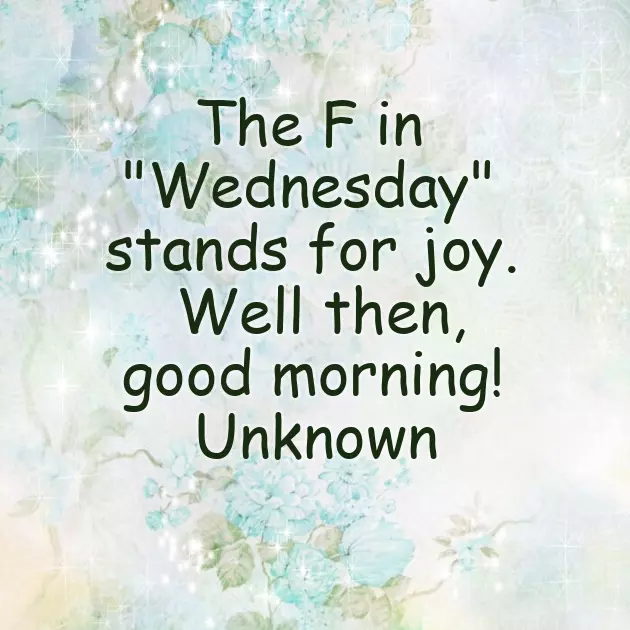 Wednesday Good Morning Wishes