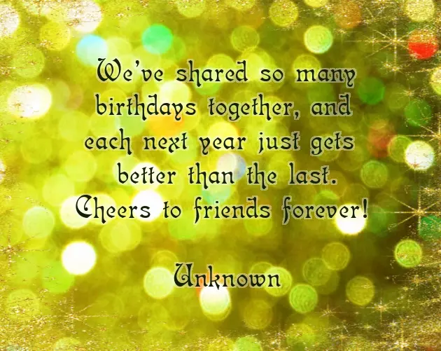 Funny Long Birthday Message For Best Friend