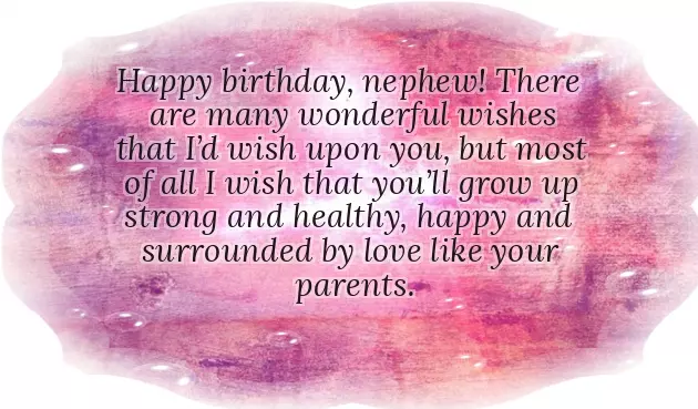 Happy Birthday Blessings To My Nephew