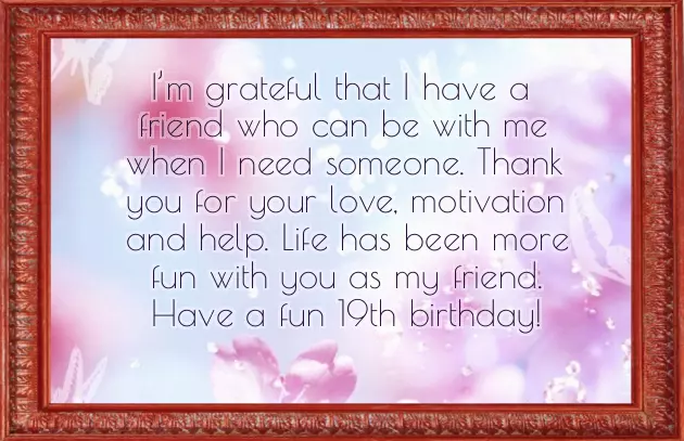 Birthday Wishes For 19 Year Old Son