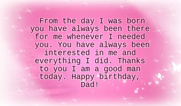 Papa Ka Birthday Wish
