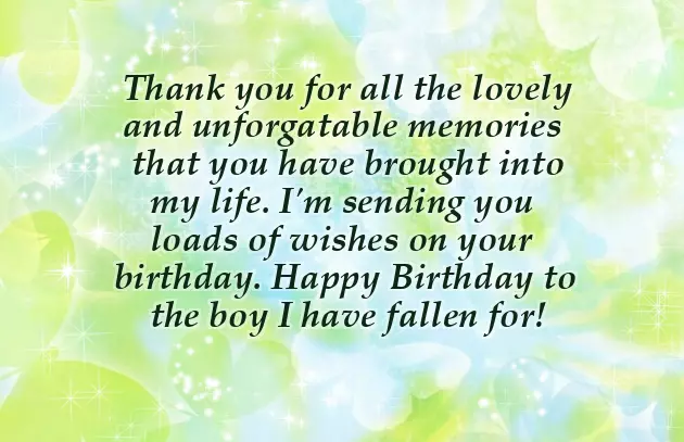 Birthday Wish For Boyfriend Birthday Wish For Boyfriend