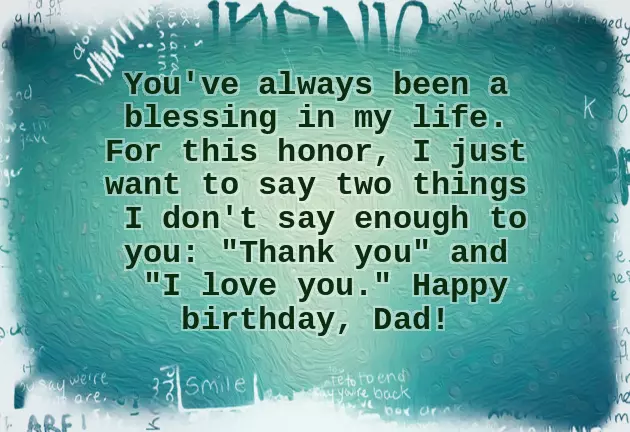Wishes For Birthday For Dad