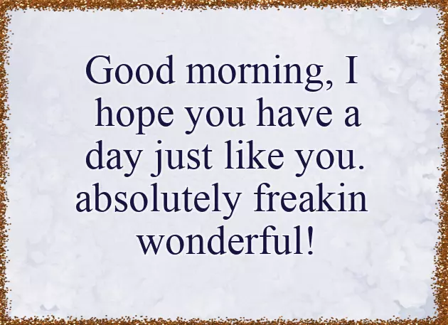 Good Morning Sunday Text