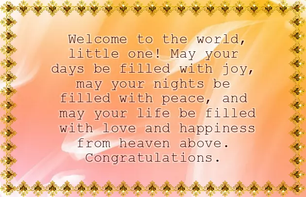 Best Wishes For A Girl