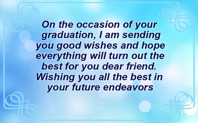 I Wish You All The Best In Your Future