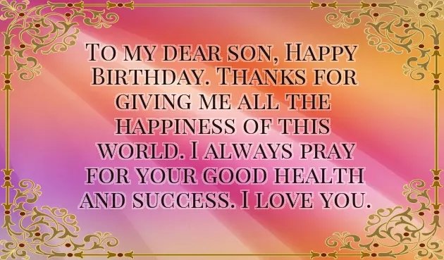 Happy Birthday Blessings For Kids