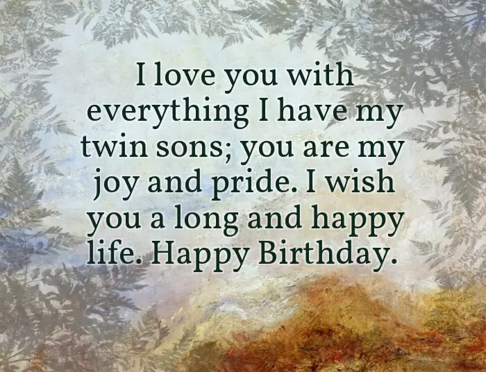 Best Birthday Wishes For Son From Mother