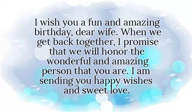 Happy Birthday To The Best Wife In The World