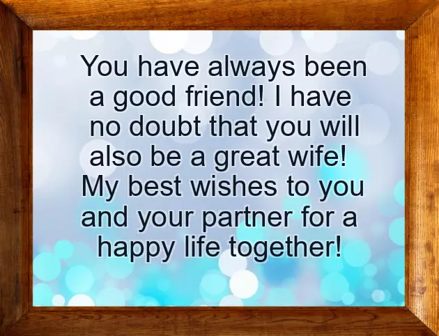 Wedding Wishes For Marriage