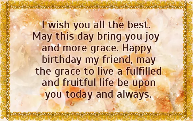 Bible Birthday Wishes For Brother