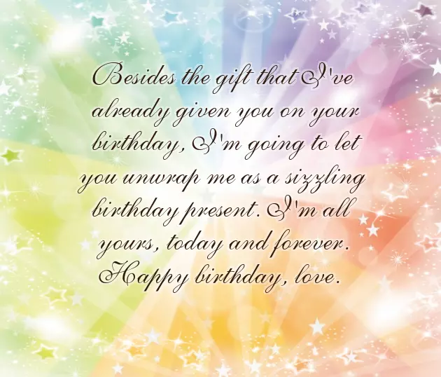 Naughty Happy Birthday Wishes