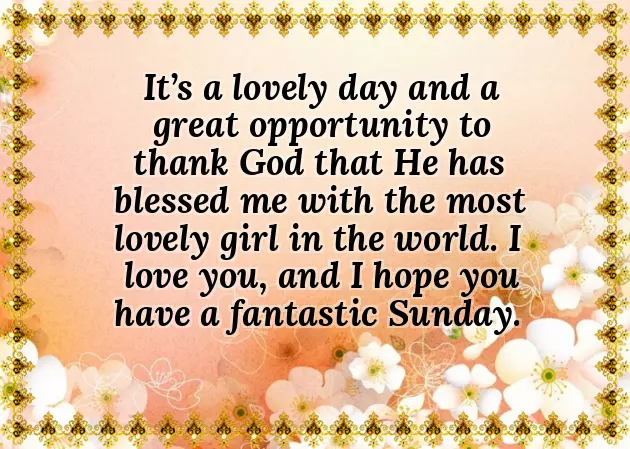 Sunday Blessings Wishes Sunday Blessings Wishes