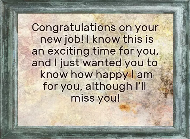 Congratulations On Your New Promotion