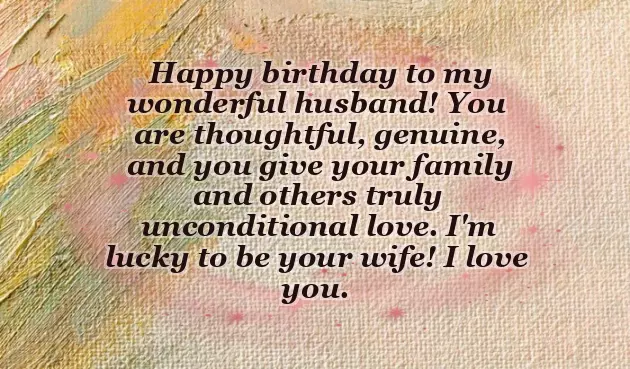 Happy Birthday To My Husband Quotes