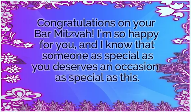 Congratulations On Your Bar Mitzvah Congratulations On Your Bar Mitzvah